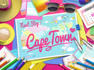 Cape Town on map