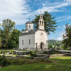Fototapeta premium Wallachian church in Cetinje.