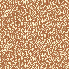 Abc pattern. Alphabet background.Seamless pattern. School background.