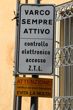 Controllo accessi ZTL