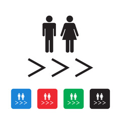 wc toilet icon