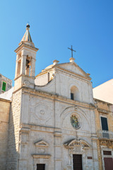 Fototapeta na wymiar Church of St. Stefano. Molfetta. Puglia. Italy. 