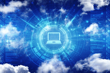 Computer Network,3d rendering