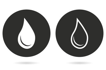 Oil vector icon.