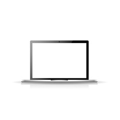 vector laptop icon isolated on white background