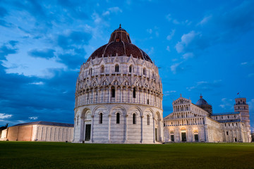 Gorgeous Piazza Dei Miracoli Square of Miracles in Pisa, Italy