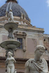 Fototapeta premium Palermo - Fontana Piazza Pretoria