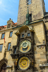 Fototapeta na wymiar Astronomical clock, Prague , Czech republic