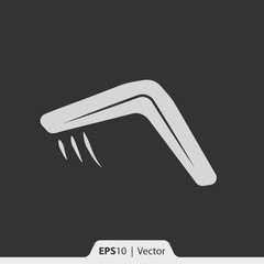 Boomerang vector icon for web and mobile