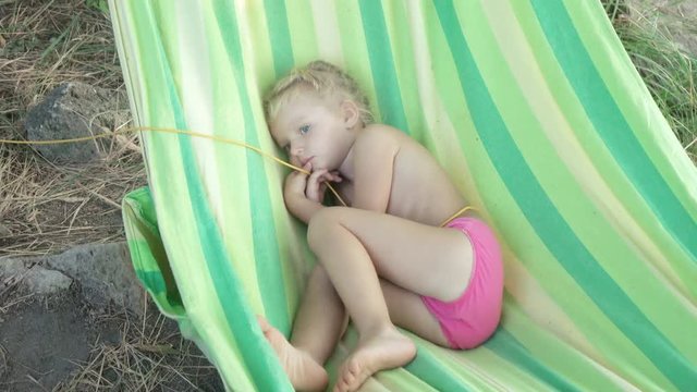 Little Girl on nature