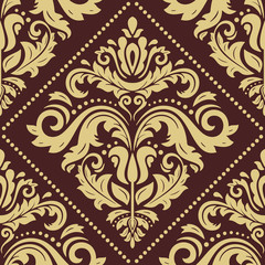 Seamless Vector Baroque Pattern