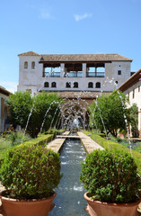 Fototapeta na wymiar Granada - Alhambra
