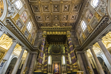 Fototapeta na wymiar Basilica di Santa Maria Maggiore, Rome, Italy