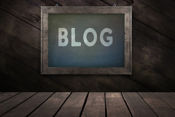 Blog, Blackboard, Internet