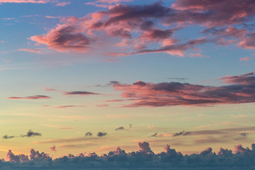 Amazing Tropical Sunrise on the Beach