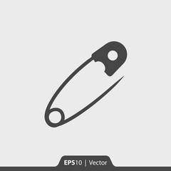 Clothes pin vector icon for web and mobile