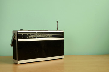 Retro Portable Transistor Radio