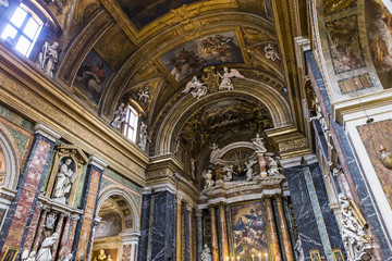 Fototapeta na wymiar Santa Maria dei Miracoli church, Rome, Italy
