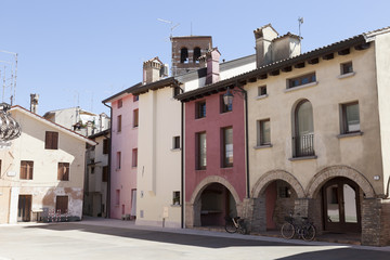 Loggiato della piazza di Marano