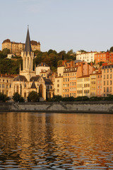 Lever de soleil sur Saint-Georges