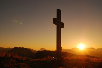 Sonnenaufgang am Loser Gipfel