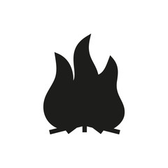 Vector Illustration of a Fire Icon