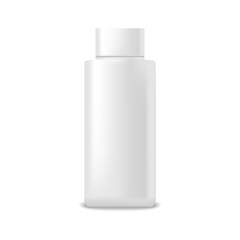 Cosmetic bottle of cream, shampoo, gel, lotion