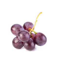grapes isolated on over white background