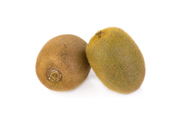 Kiwi fruit isolated on white background