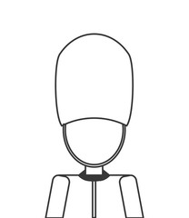 soldat london england landmark culture europe icon. Flat and isolated design. Vector illustration