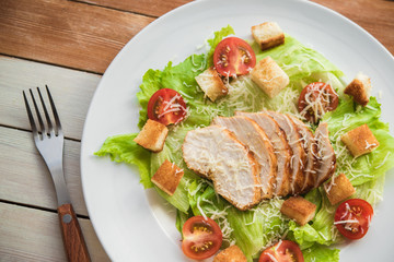 iceberg lettuce and chicken