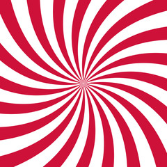 Swirling radial pattern background. Vector illustration