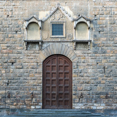 Fototapeta na wymiar Entrance to Palazzo Vecchio