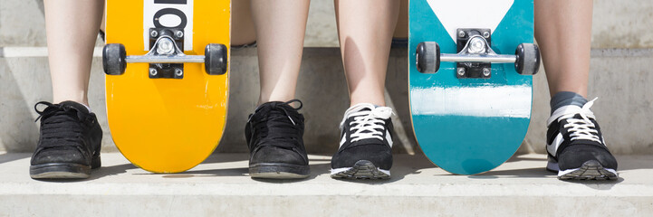 Dream team - me and my skateboard © Photographee.eu