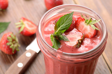Strawberry smoothie