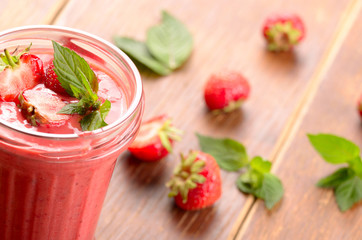 Strawberry smoothie