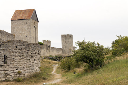 V&auml;rldsarvsstaden Visby med dess ringmur