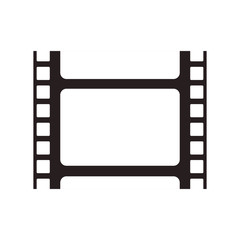 film strip cinema movie entertainment icon. Flat and isolated design. Vector illustration