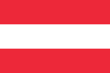 Vector of Austrian flag.