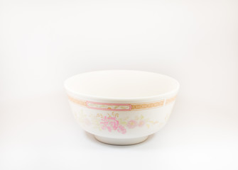 White bowl