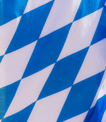 Blue and white background of the bavarian flag