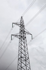 High-voltage tower