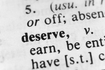 Deserve