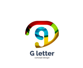 Obraz premium G letter logo icon