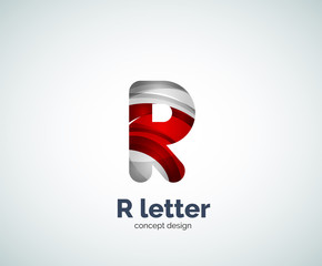 Letter R logo