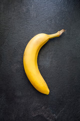 Banana on slate