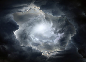Dramatic Clouds Background