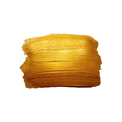 Gold watercolor texture made in vector