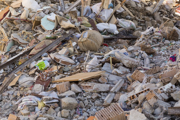 Terremoto Amatrice, Italia - macerie