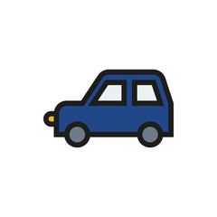 Fototapeta premium Car icon. Vector illustration